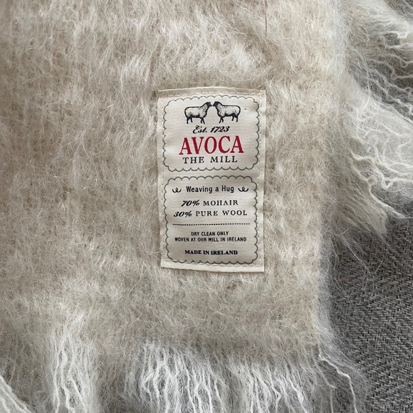 Avoca Mohair Throw Blanket - Picture 3 of 4